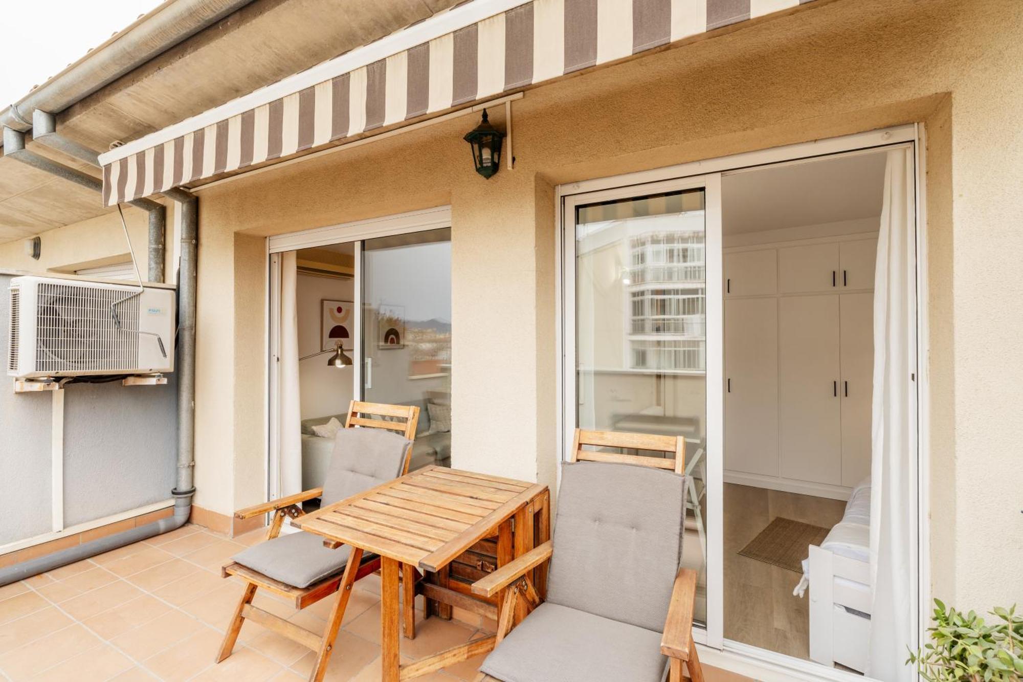 Apartamento Con Dos Grandes Terrazas En خيرونا المظهر الخارجي الصورة